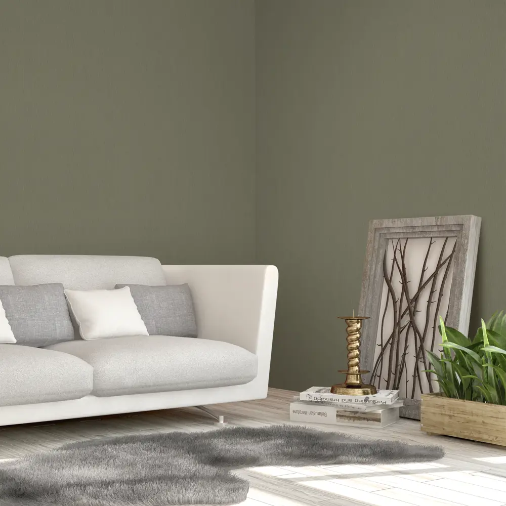 Флизелиновые обои ATELIERO Idealist темно-зеленые 1.06 м 89410923 STLM-1578617 - Вид №5