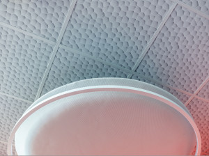 Звукопоглощающие панели из каменной ваты для подвесного потолка