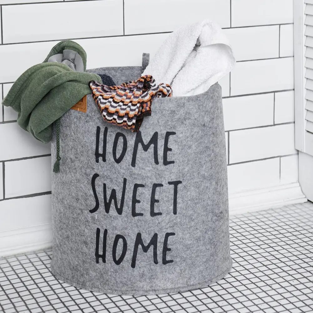 Органайзер для хранения Корзинка Sweet home 40х32х44см 32л Eva Santreyd STLM-2147439 - Вид №1