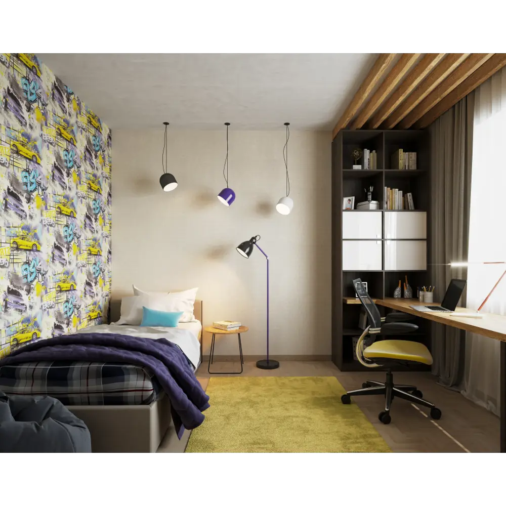 Обои флизелиновые Palitra Life Drive серые 1.06 м PL71141-14 STLM-2188587 - Вид №3