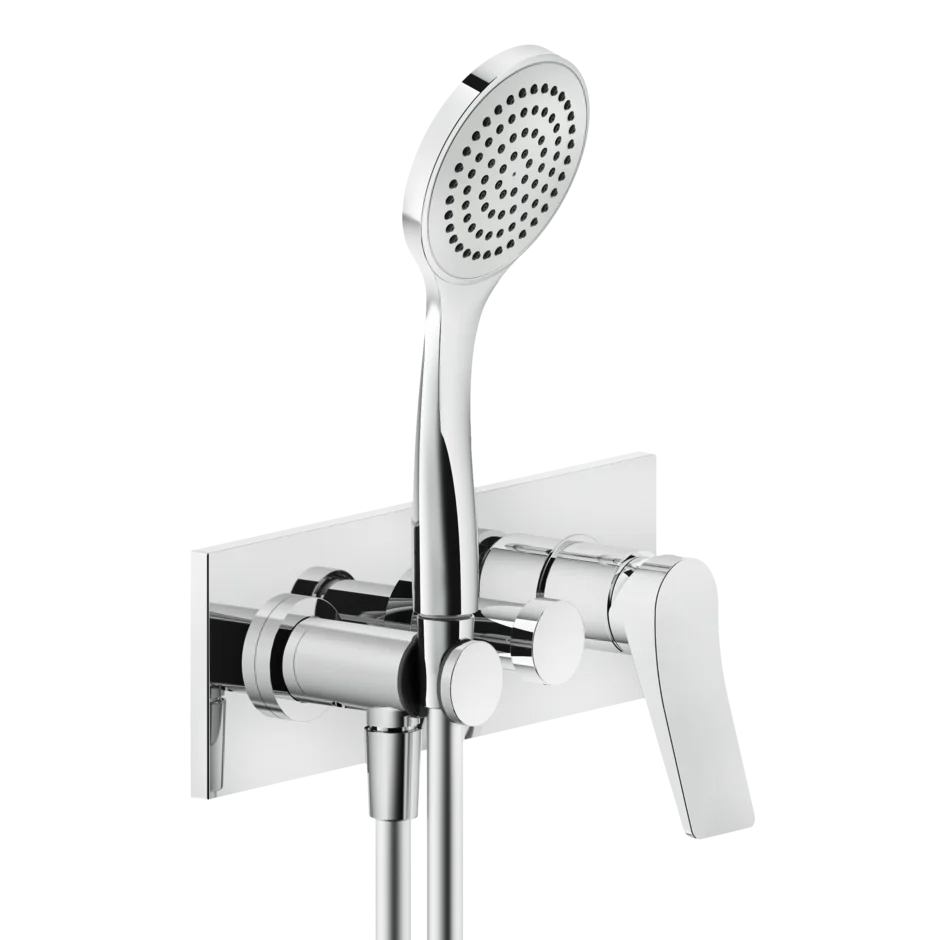 Смеситель для ванны-смеситель для душа 59140 031 Gessi Rilievo ХРОМ 59140031