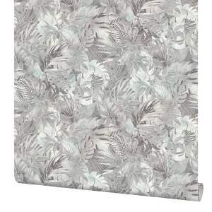 Обои флизелиновые Palitra Home Bionica серо-голубые 1.06 м 71843-46