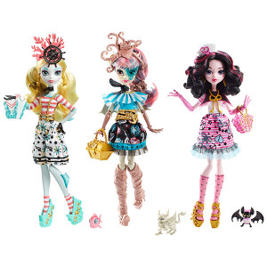 DTV88 Mattel Monster High Куклы из серии "Пиратская авантюра" делюкс (в ассортименте) Monster High (Mattel)