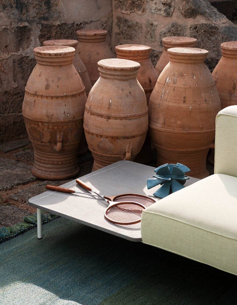 Квадратный низкий садовый столик RODA Extendo ARCH-00005730 - Вид №2