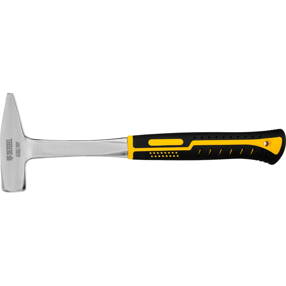 Молоток слесарный Denzel с двухкомпонентной рукояткой 600 г 89365362 STLM-1369320 - Вид №2