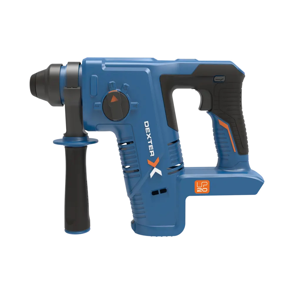Перфоратор SDS-plus Dexter 20VRH2-17.1, 20 В Li-ion, 1.7 Дж, без АКБ и ЗУ STLM-2158048 - Вид №1
