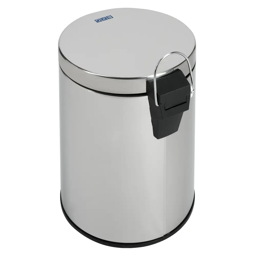 Контейнер для мусора BXG TCR- 5L, 5 л, сталь, цвет глянцевый хром STLM-2184263 - Вид №3