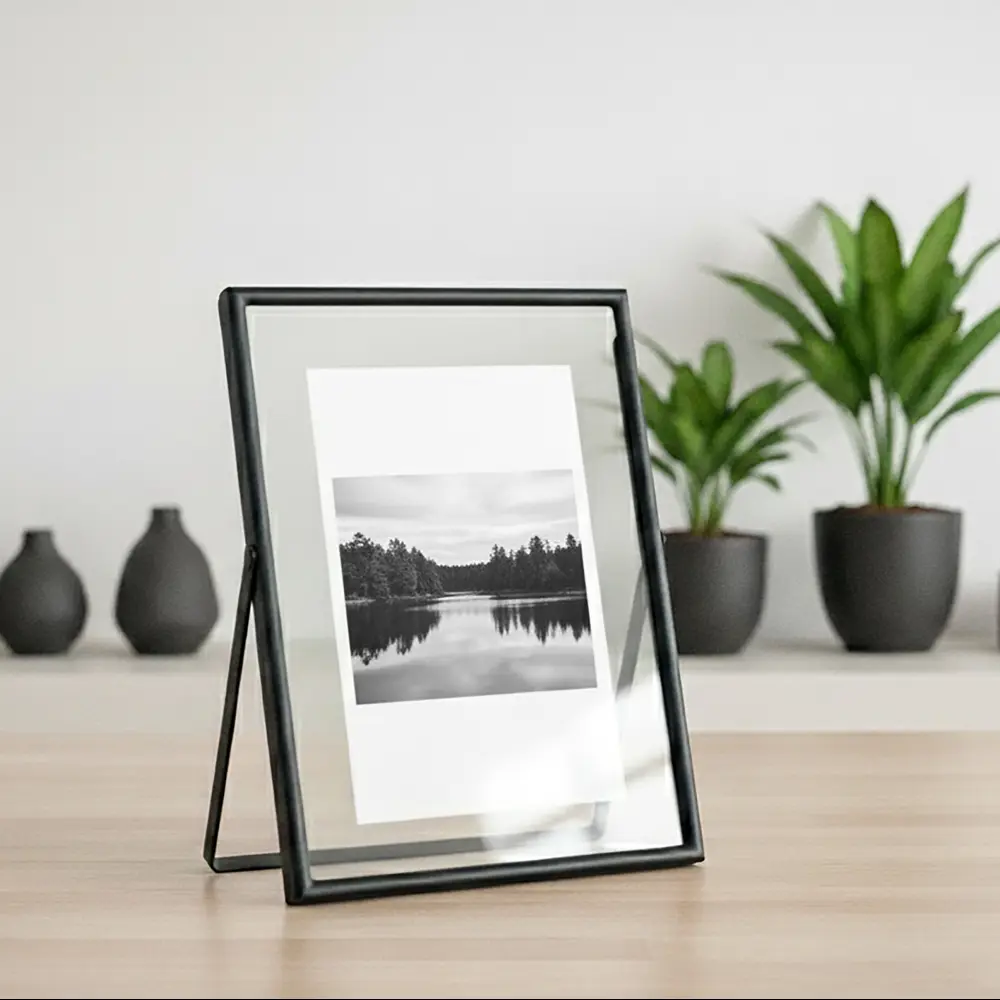 Рамка без паспарту Мирам 15x20 см цвет черный STLM-2050261 - Вид №2