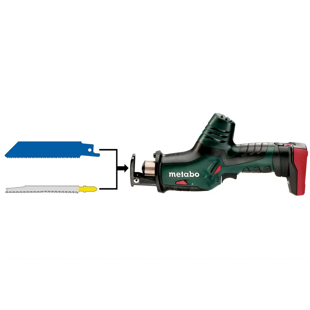 Пила сабельная Metabo Powermaxx ASE10.8, Li-ion 10.8 В STLM-2134507 - Вид №1