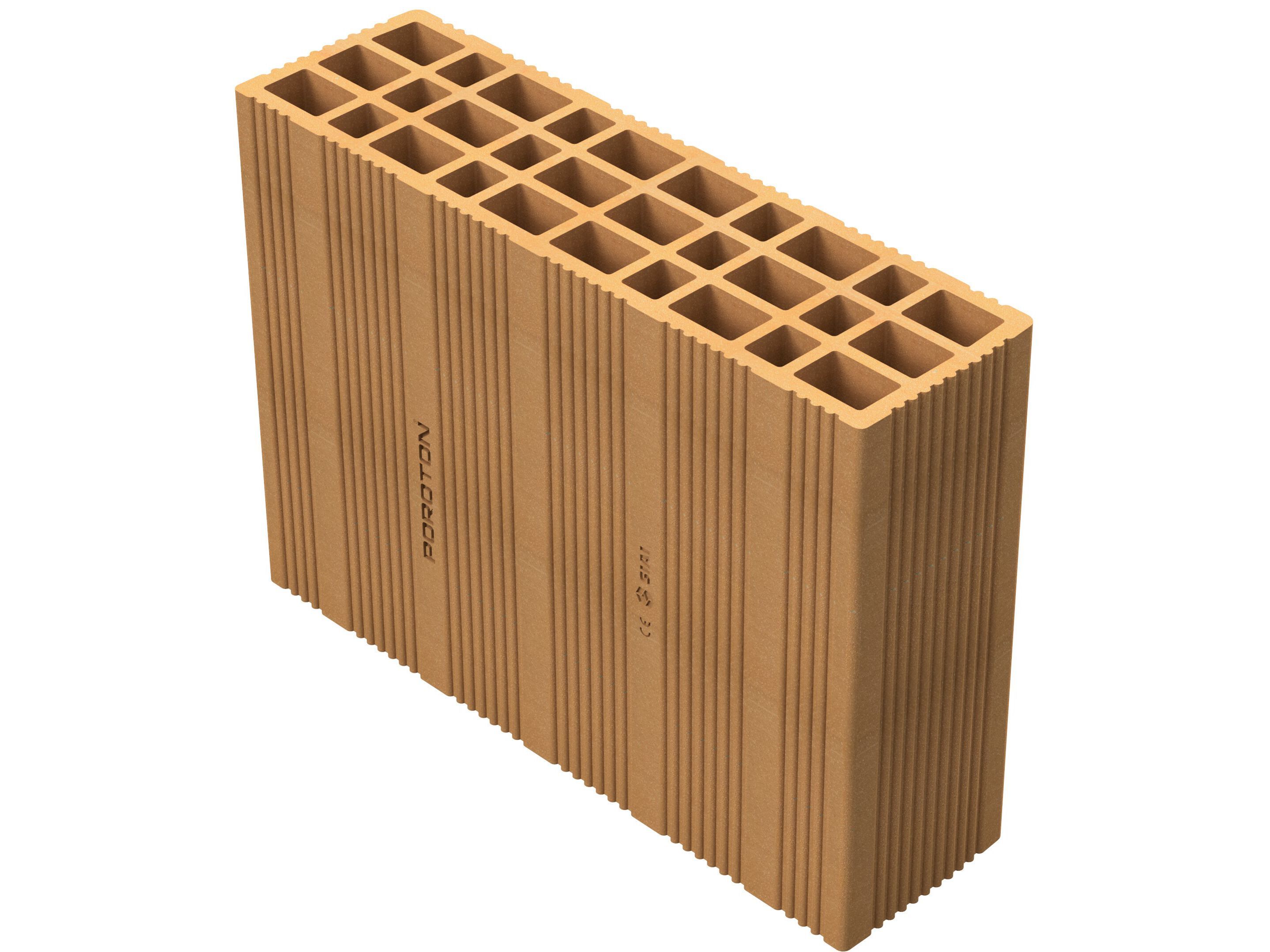 Блок кирпичной кладки SIAI POROTON® 600 ARCH-00066465 - Вид №1