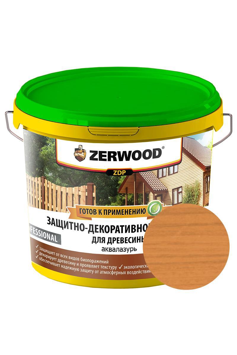 90408511 Защитно-декоративный антисептик для древесины 1605547564 цвет рябина 5 кг STLM-0218658 ZERWOOD