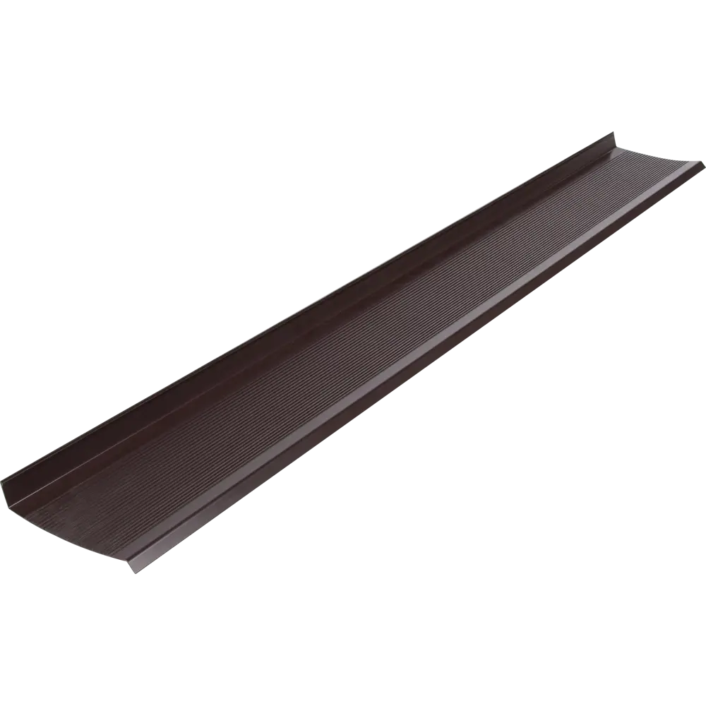 Отлив ПВХ 1500x150 мм коричневый FINEBER STLM-2034353 - Вид №1