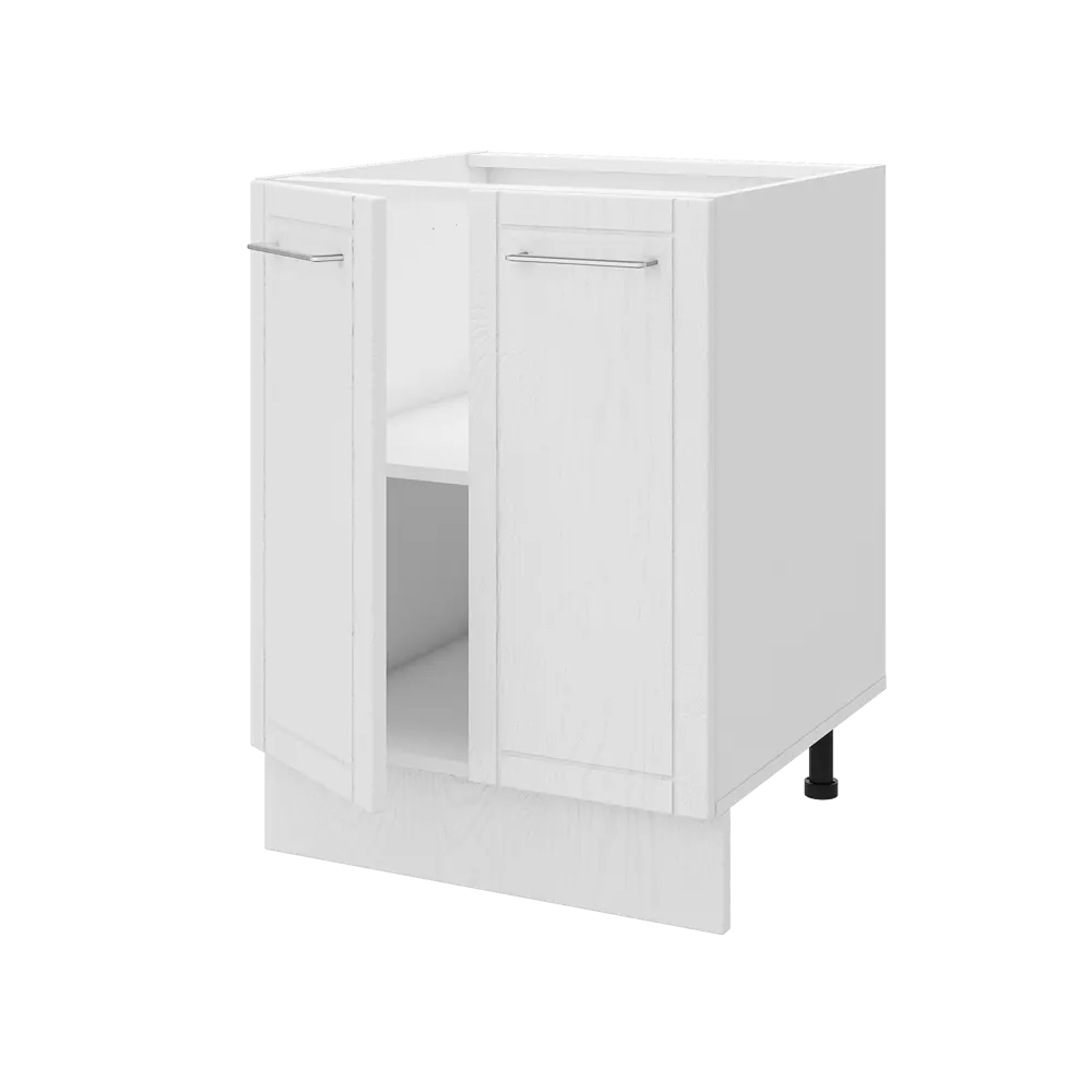 Напольный шкаф Агидель 60x82.5x58 см KONSENSA ЛДСП цвет белый STLM-2153369 - Вид №2