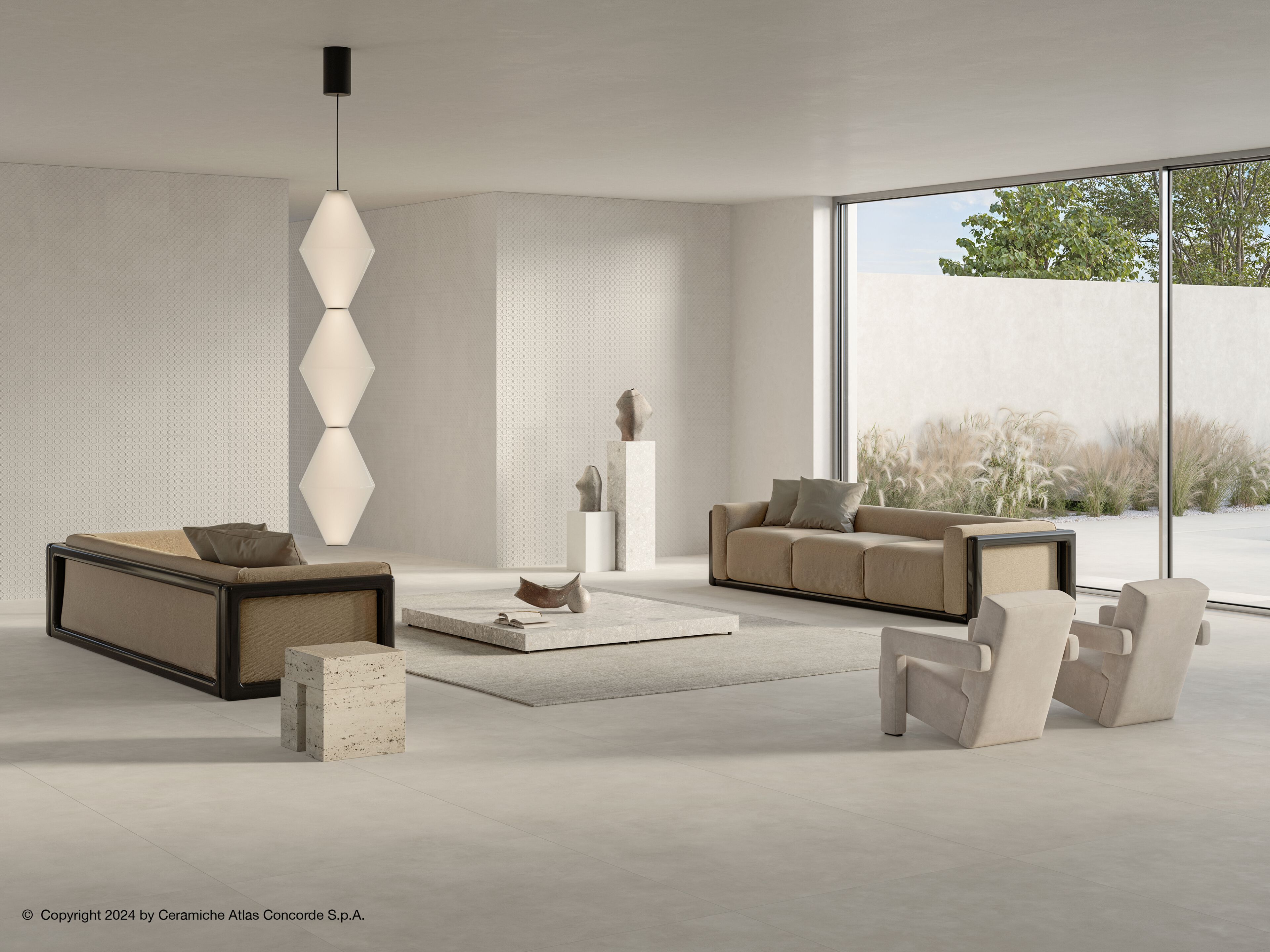 Пол / керамогранит с эффектом цемента Atlas Concorde Boost Expression ARCH-00072605 - Вид №38