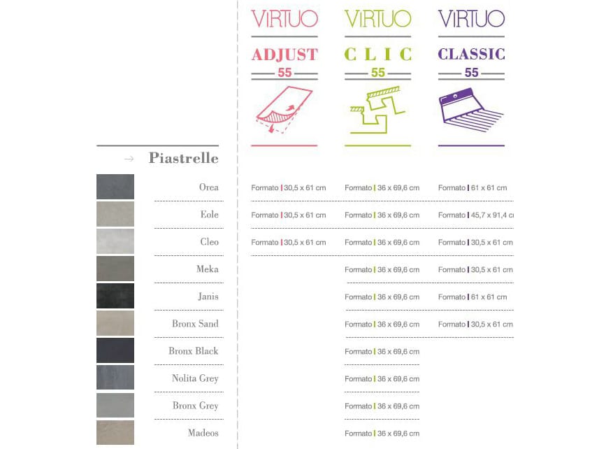 Виниловый пол с цементным эффектом gerflor Virtuo ARCH-00050970