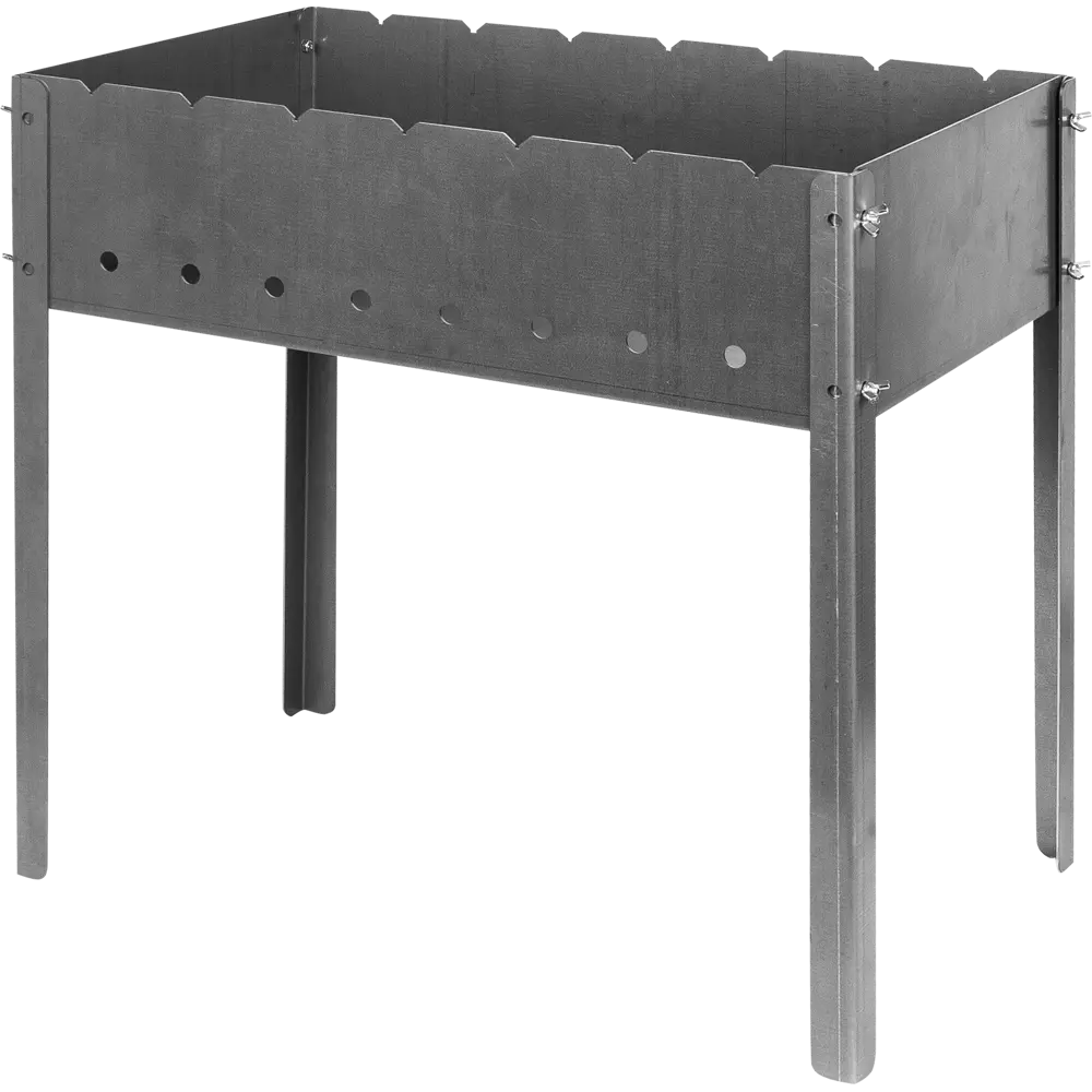 Мангал на углях Firewood сборный на барашках STLM-2163446 - Вид №1