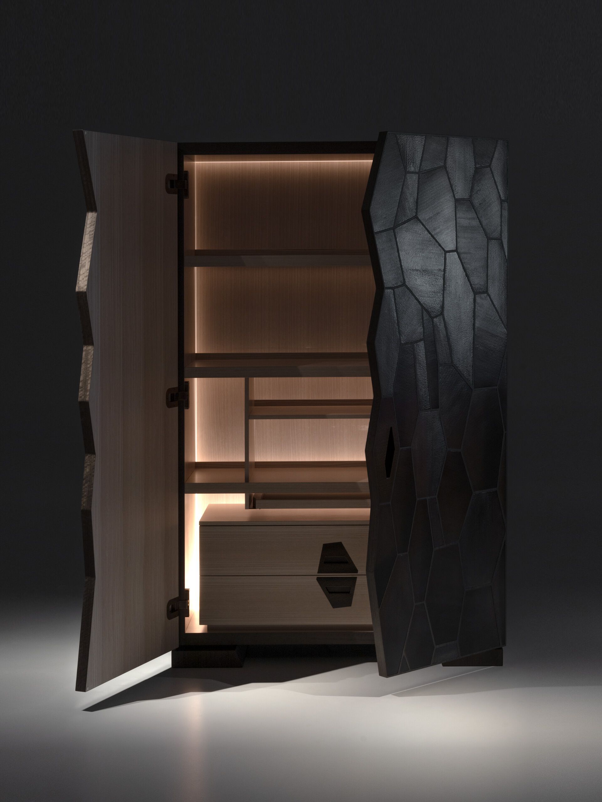 Деревянный шкаф с распашными дверцами Lorenzo Tondelli ATLANTE ARCH-00072667 - Вид №2