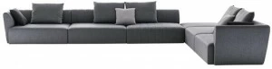 HC28 Cosmo Модульный угловой диван из ткани Pianpian T33