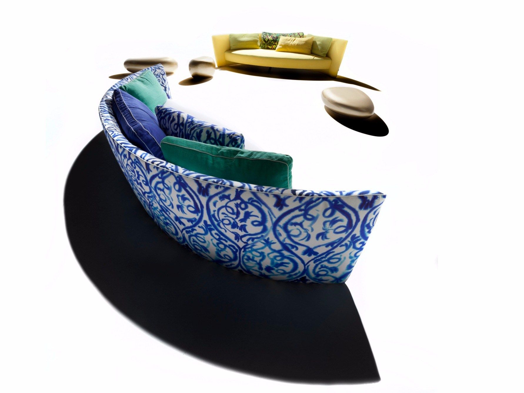 Ткань диван ERBA ITALIA IBIZA ARCH-00102250 - Вид №8