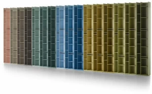 MDF Italia Модульный книжный шкаф-разделитель из древесного волокна Random