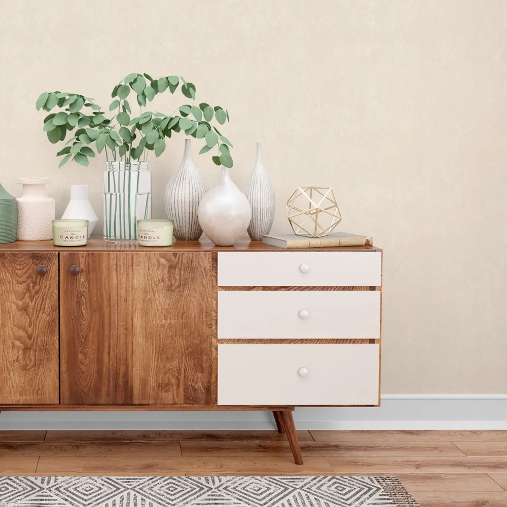 Флизелиновые обои Изабелла бежевые от Московской Обоенной Фабрики 89399388 МОСКОВСКАЯ ОБОЙНАЯ ФАБРИКА STLM-1459849 - Вид №2