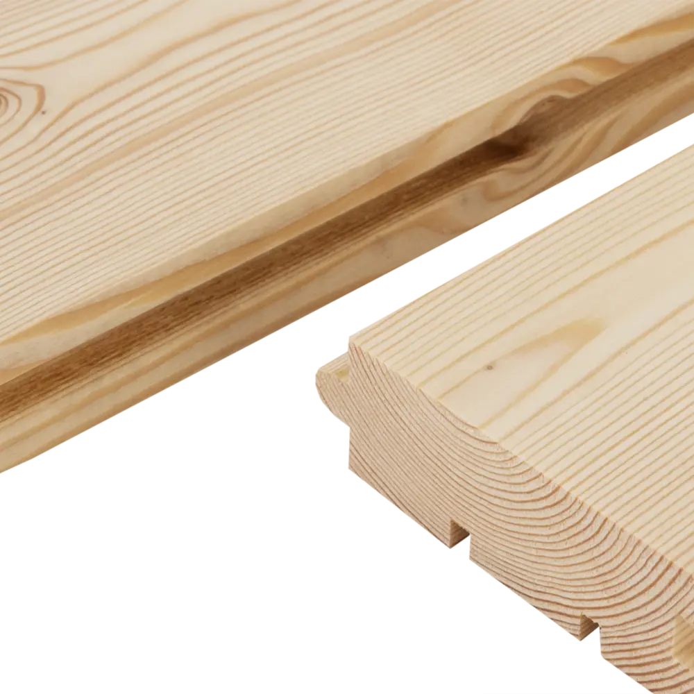 Доска пола лиственница 27x88x3000 мм сорт Оптима  1.58 м² 6 шт Santreyd STLM-2170873 - Вид №1