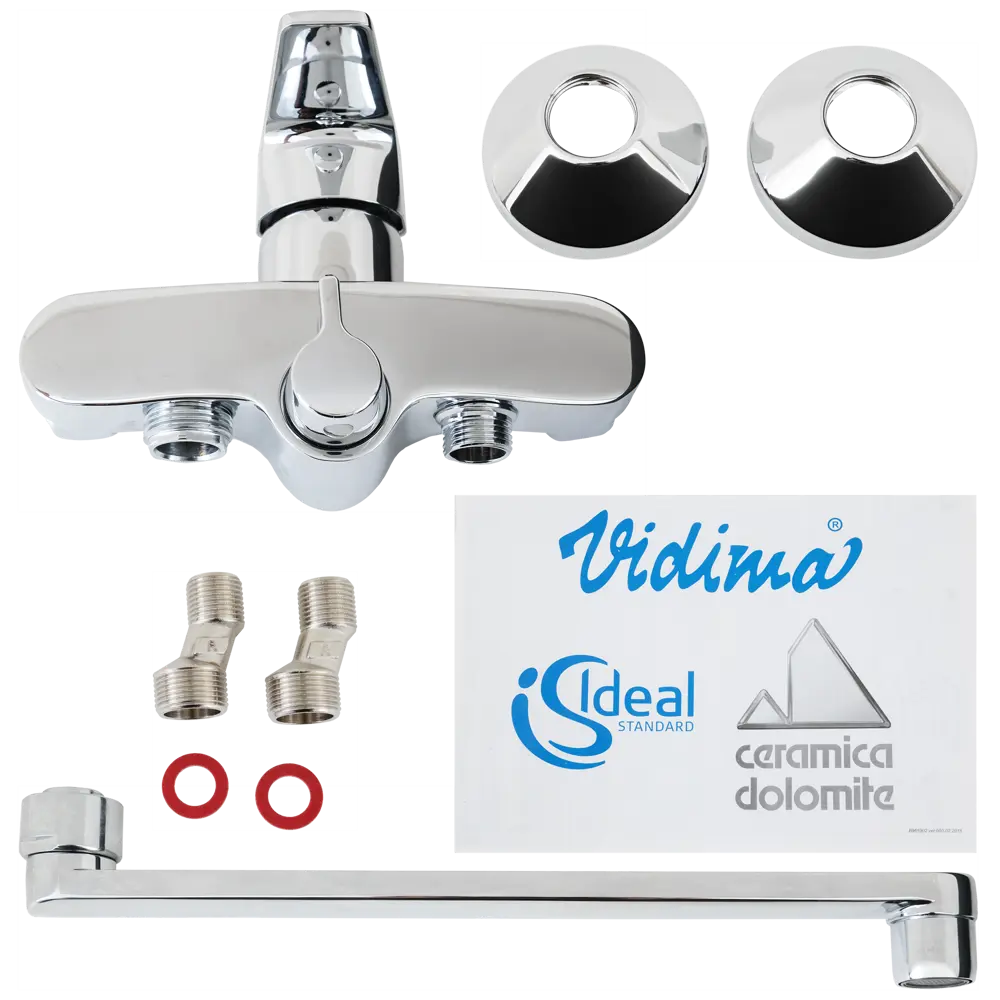 Смеситель для ванны универсальный Ideal Standard Esla однорычажный цвет хром STLM-2112113 - Вид №2