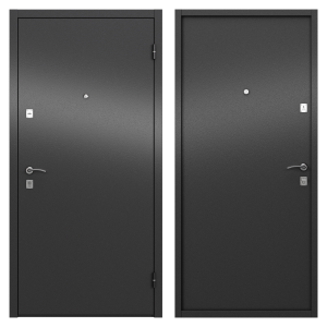 86729227 Дверь входная металлическая Стаф 950х2050 мм правая, цвет черный STLM-0071010 TOREX