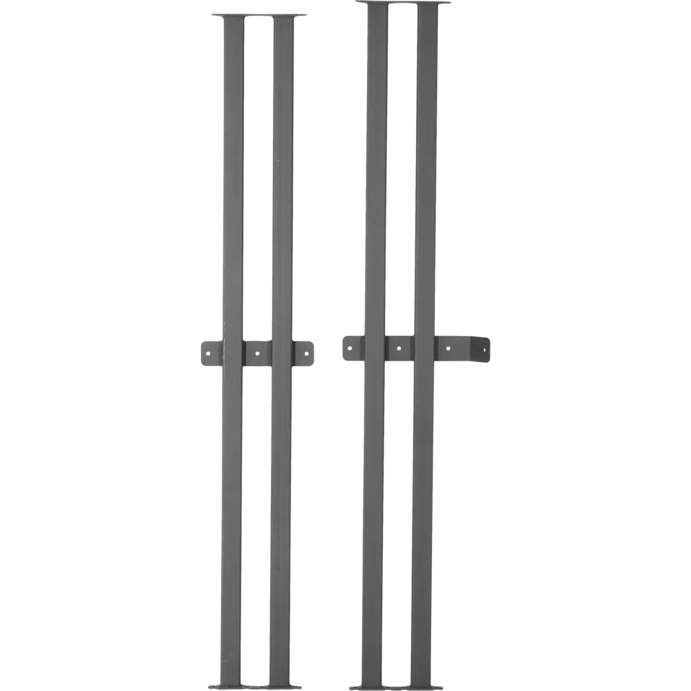 Скамейка - стол Domino 150х78,7х81 см дерево/металл коричневая/черная Santreyd STLM-2103899 - Вид №6
