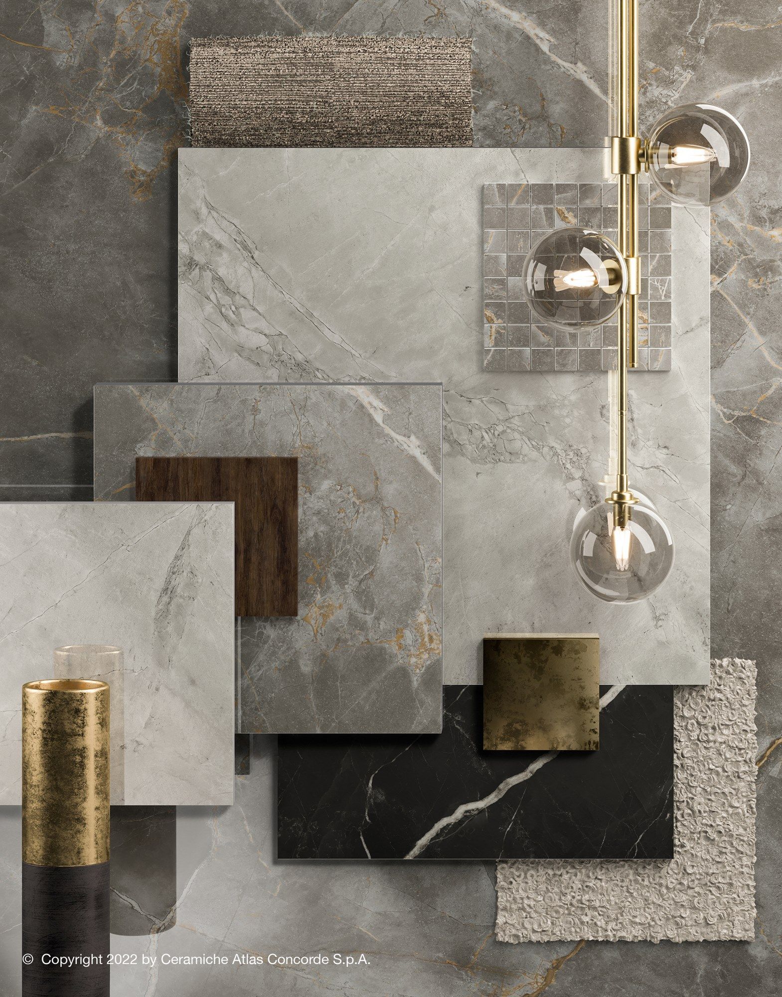 Напольная плитка из керамогранита с мраморным эффектом Atlas Concorde Marvel X ARCH-00001657 - Вид №9