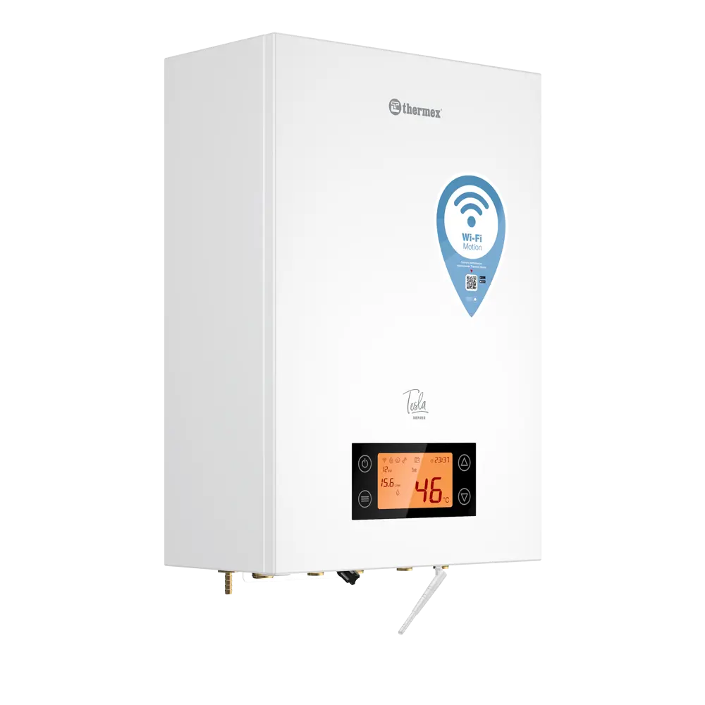 Котёл электрический 12-24 кВт Thermex Tesla Wi-Fi двухконтурный STLM-2176290 - Вид №1