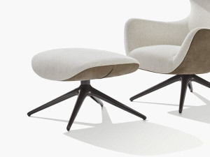 Тканевая спицевая подставка для ног