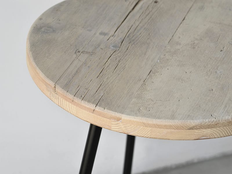 Восстановленный деревянный низкий стул Moab NINO ARCH-00115337 - Вид №6