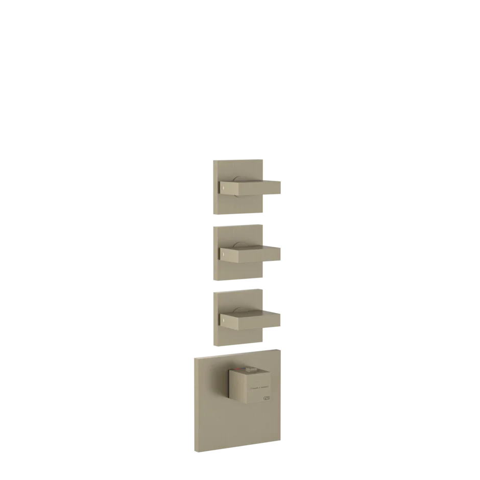 Смеситель для душа 43216 149 Gessi Inverso МАТОВЫЙ НИКЕЛЬ FINOX 43216149
