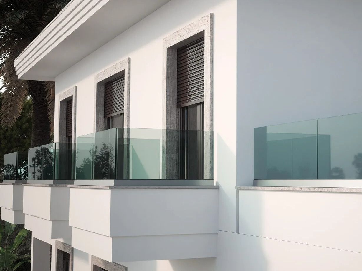 Стеклянные ограждения для стен FARAONE Нимфа ARCH-00065987