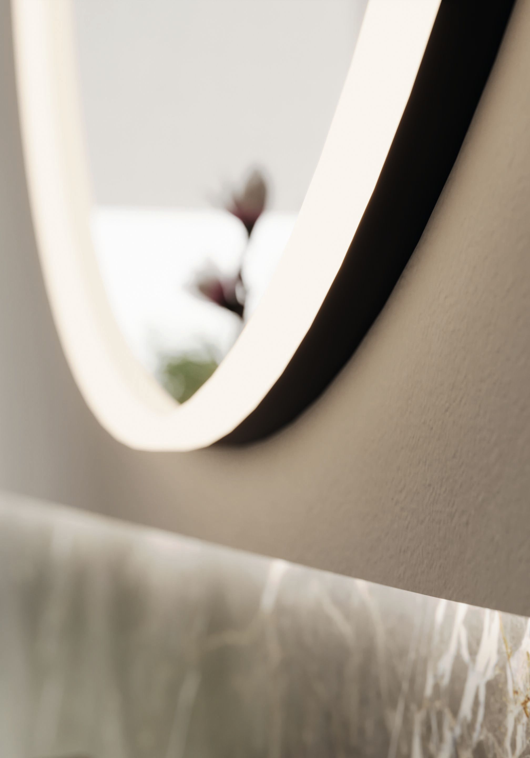 Подвесной туалетный столик с зеркалом Ideagroup Seventy Form ARCH-00060717