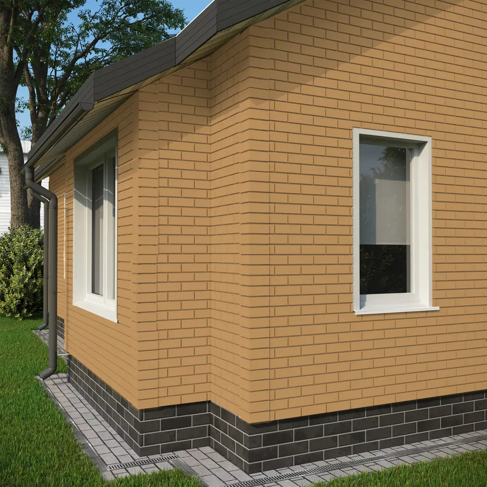 Угол наружный Grandline клинкерный кирпич цвет горчичный Grand Line STLM-2135295 - Вид №1