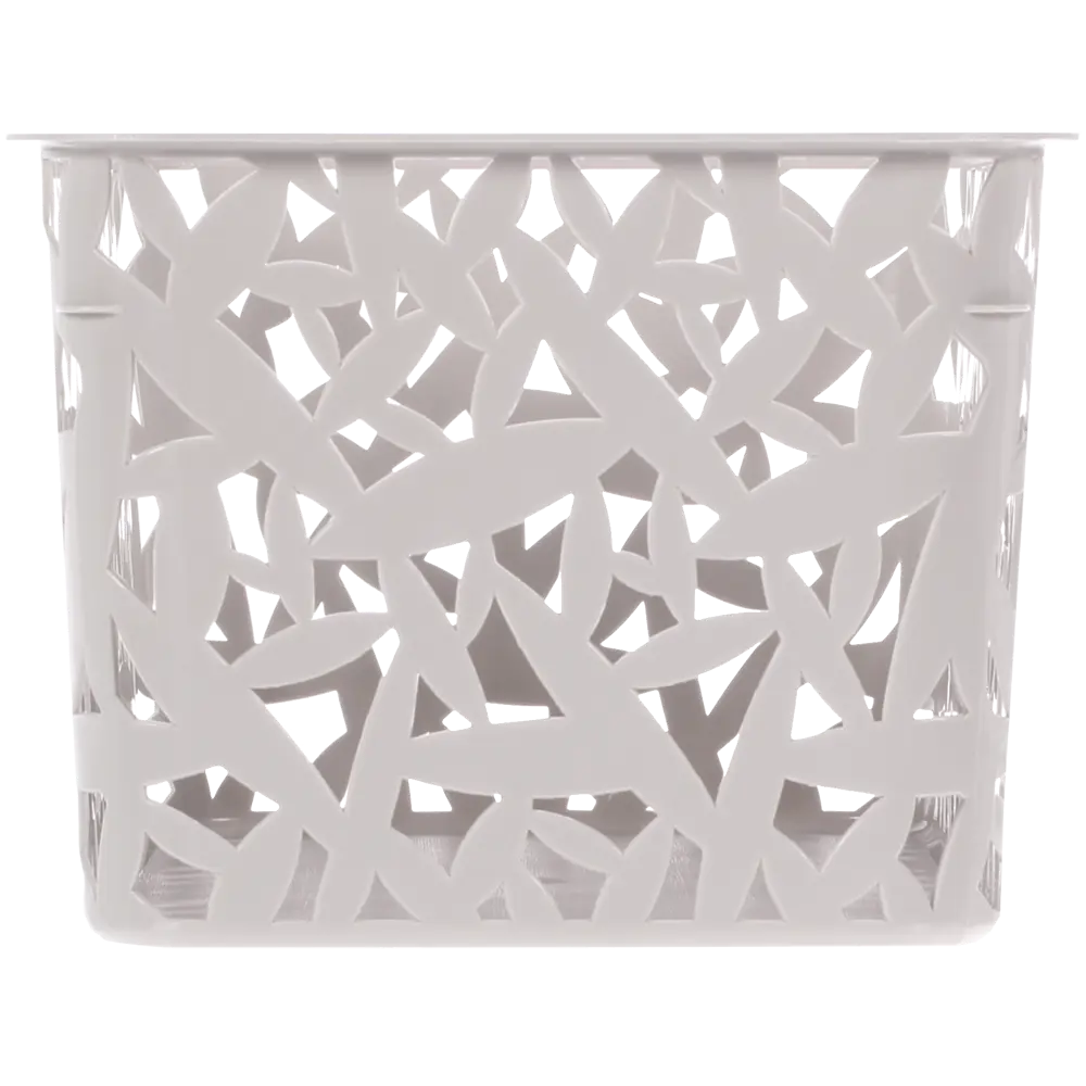 БЫТПЛАСТ Корзина для хранения 28x19x14,5 см — стильная организация пространства 82009261 Корзинка STLM-0017175 - Вид №3