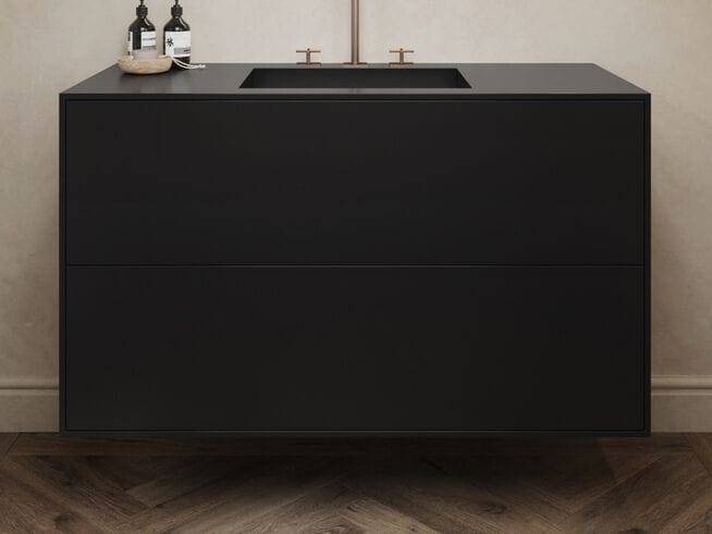 Шкаф для раковины Corian® с выдвижными ящиками RILUXA Gaia ARCH-00077018