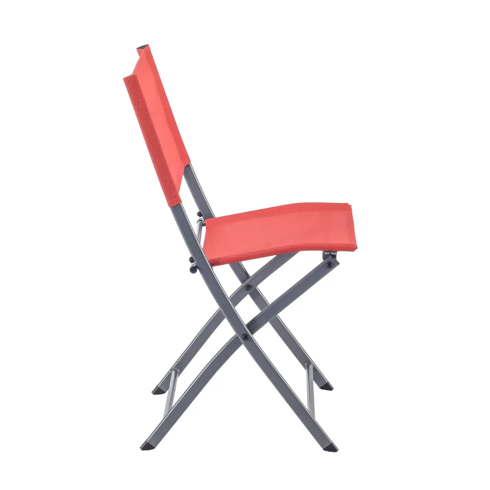 Стул Naterial Emys Origami складной 52x42x83 см сталь красный STLM-2172913 - Вид №5