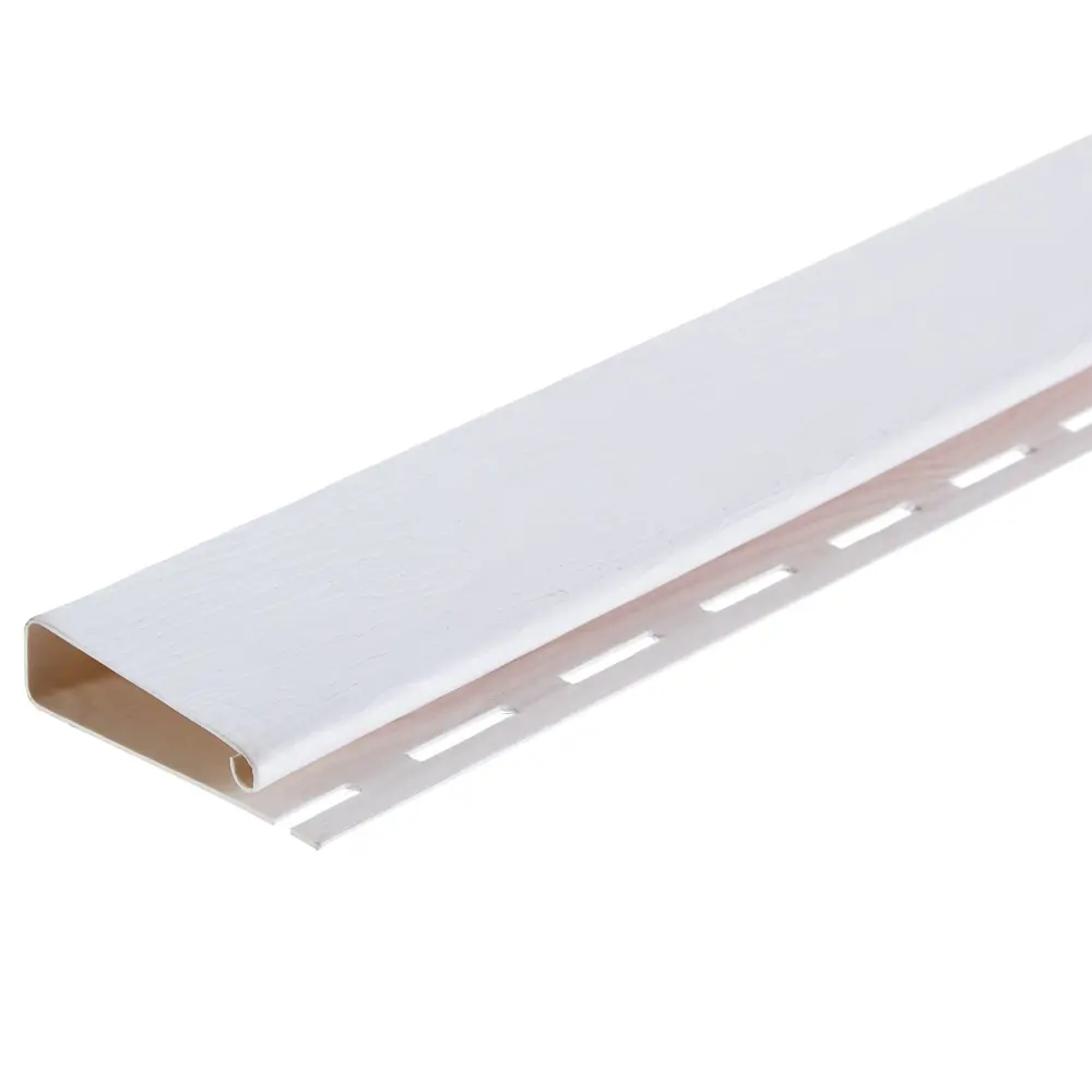 J-профиль 3660 мм широкий Country Standart цвет белый STLM-2177012