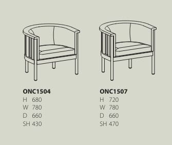 Кресло с подлокотниками Karl Andersson Ondule Club ARCH-00008300 - Вид №7