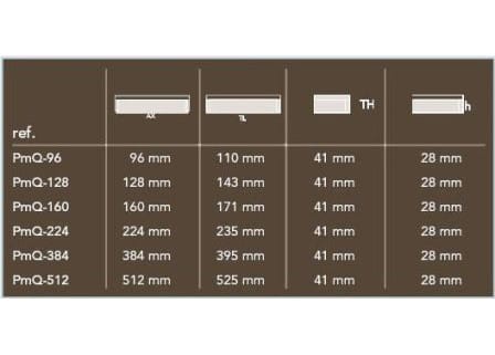 Железная мебельная ручка Dauby Pure® ARCH-00101144 - Вид №5