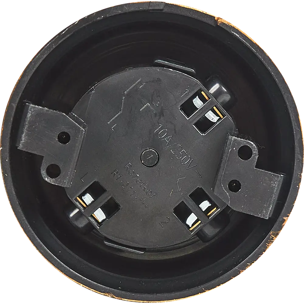 Выключатель Electraline одноклавишный в бронзовом глянце 84229215 Лофт STLM-0047242 - Вид №2