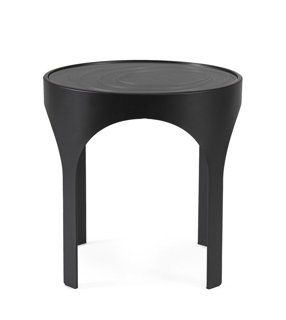 Круглый стальной журнальный столик с порошковым покрытием BIZZOTTO Archie ARCH-00108712 - Вид №6