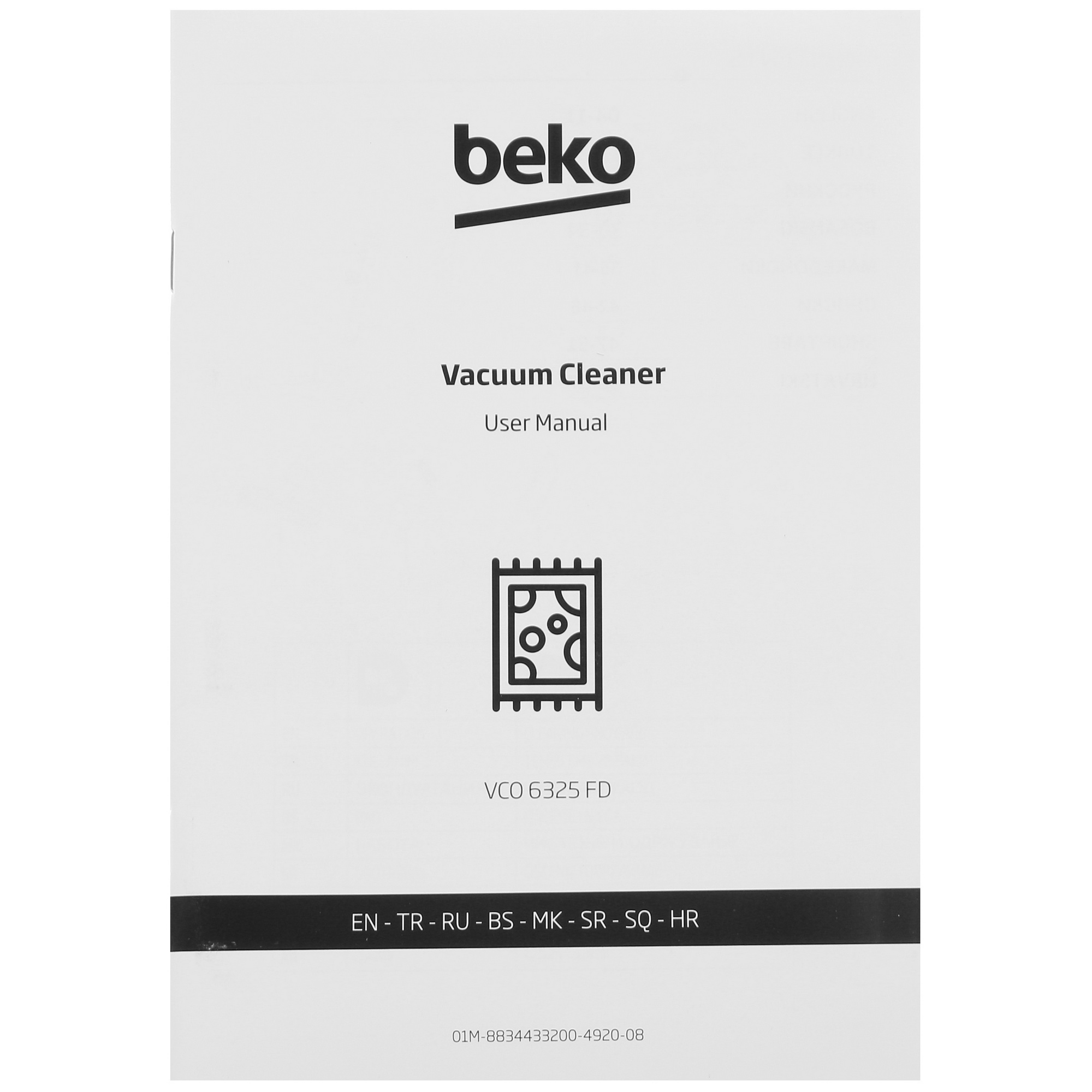 4712982 Пылесос Beko VCO 6325 FD синий STDN-0026337 - Вид №14