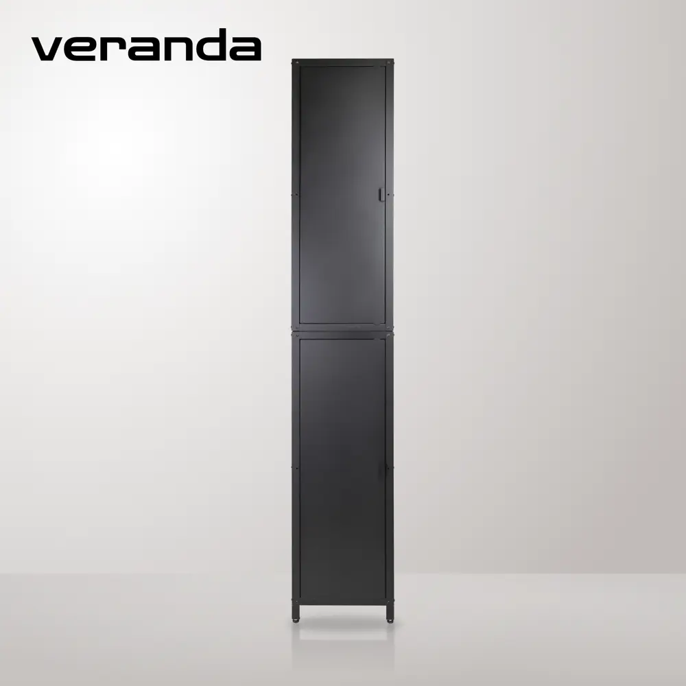 91700683 Шкаф двухсекционный Veranda сталь 38x38x220 см STLM-0961236