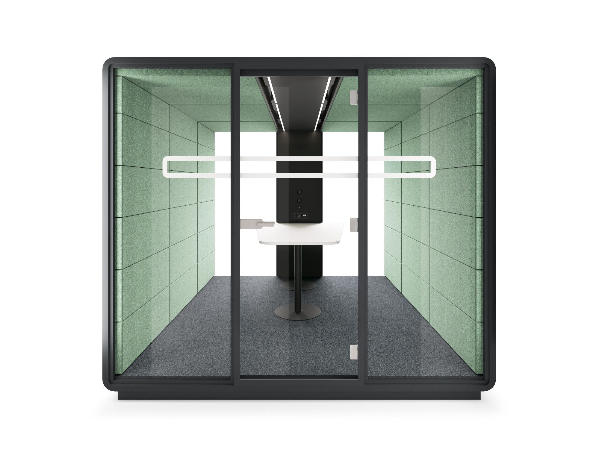 Многосторонняя акустическая офисная кабина со встроенным освещением Mikomax Smart Office Hushoffice ARCH-00059090