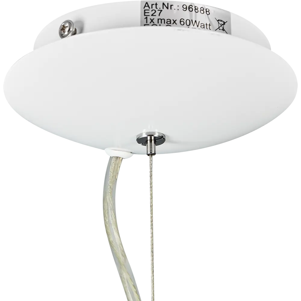 Светильник подвесной Eglo Fosalba под лампу 3 м² цвет белый STLM-2184079 - Вид №11