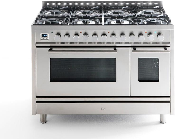 Ilve Отдельностоящая стальная кухня Professional plus P12w Santreyd  - Вид №3